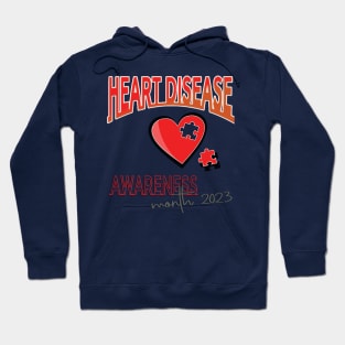 Heart disease awareness month Hoodie